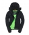 BLACK/LIME/LIME Superdry Hooded Polar Windcheater