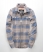 CABIN BLUE Superdry Lumberjack Big Zip Shirt