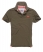 MUDFLAT BROWN/PINK POP Superdry Classic Pique Polo