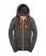 charcoal marl/fluro orange