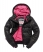BLACK/PUNK PINK Superdry Polar Puffer Jacket