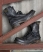 black leather