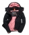 BLACK/FLURO PINK Superdry Arctic Pop Windcheater