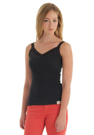 Lace Rib Vest Top