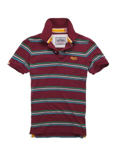 Triple Stripe Polo