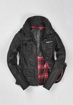 Ramona Check Leather