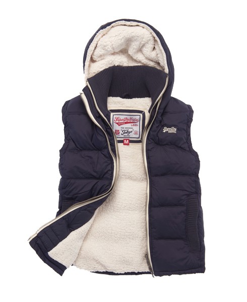 Superdry Hooded Polar Lite Gilet