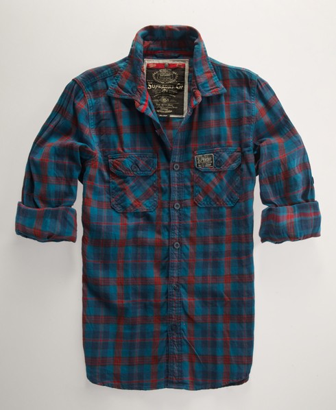 Superdry Chemise en sergé Lumberjack