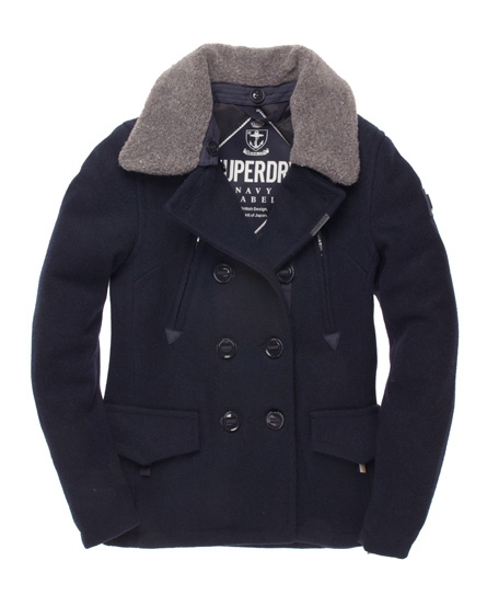 Superdry Merchant Pea Coat