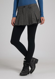 Tweed Cheerleader Skirt