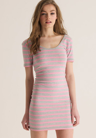 Scoop Back Mini Dress