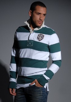 Dest. Stripe Rugby top