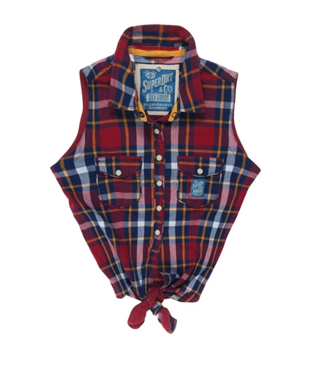 Superdry Twill Trailer Tie Shirt