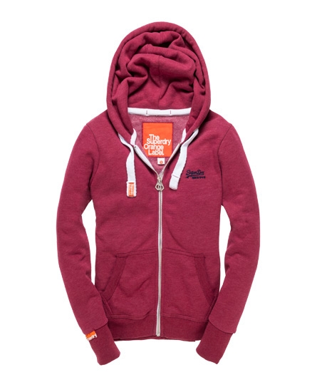 Superdry Orange Label Zip Hoodie