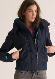 Tech Windbomber Kapuzenjacke