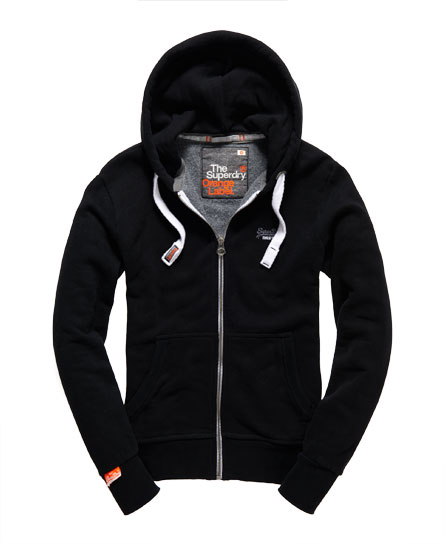 Superdry Orange Label Zip Hoodie