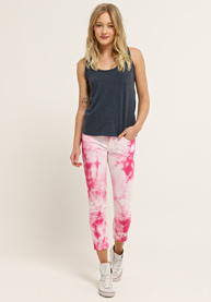 Superskinny Tie Dye Crop
