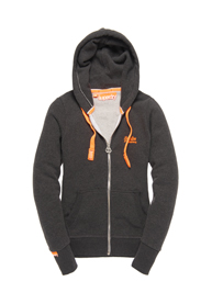 Pop Colour Zip Hoodie