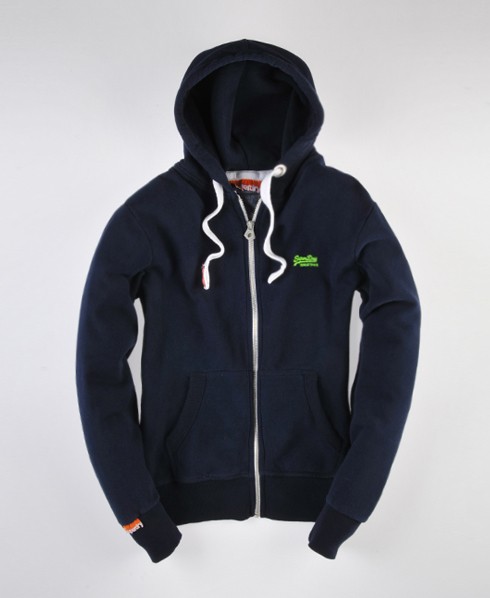 Superdry Sweat à capuche et tirette Orange Label