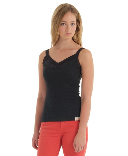 Superdry Lace Rib Vest Top