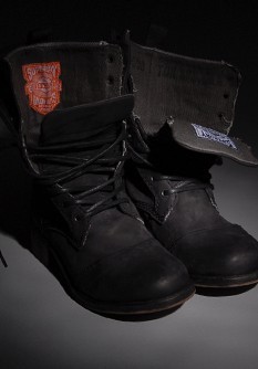 Panner Leather boot