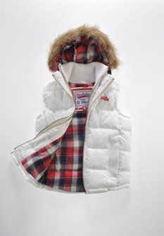 Fur Hooded Lite Gilet