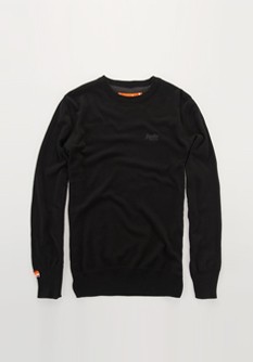 Pull classique encolure ronde