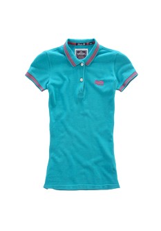 Tipped Collar Polo-Shirt