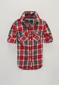 Twill Lumberjack blouse