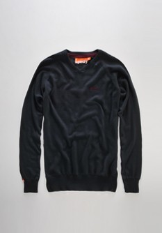 Pull classique encolure en V