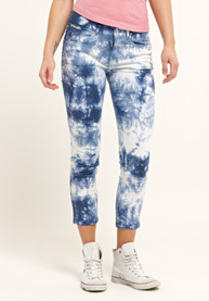 Getiedyede Superskinny cropped jeans