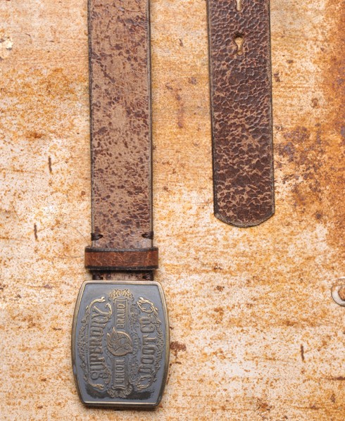 Superdry Union Boot Forged Belt