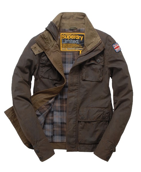 Superdry Waxed Dirt Trials Jacket