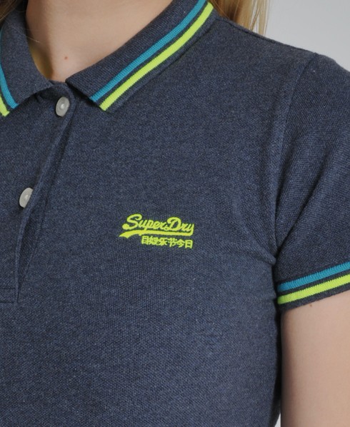 Superdry Polo col en pointe