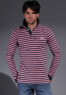 Polo manches longues Vintage