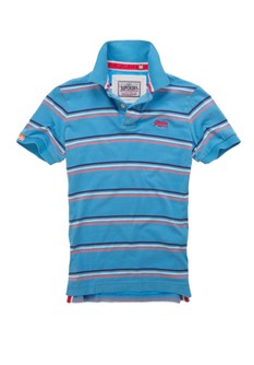 Triple Stripe Polo