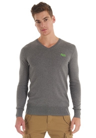 Orange Label trui met V-hals