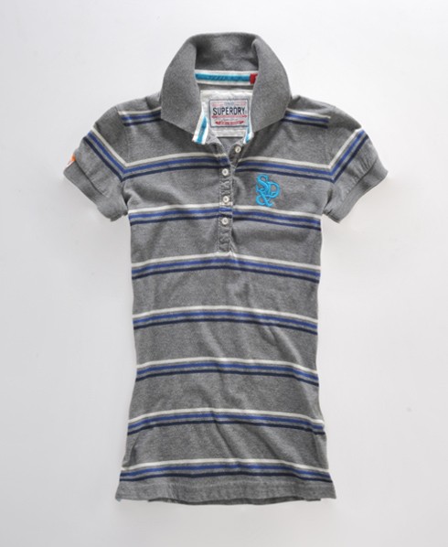 Superdry Polo en jersey triple rayure