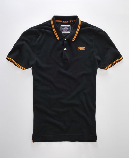 Superdry Polo col en pointe