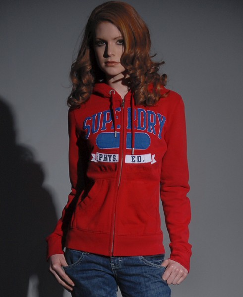 Superdry Kobe Phys Ed zip hood