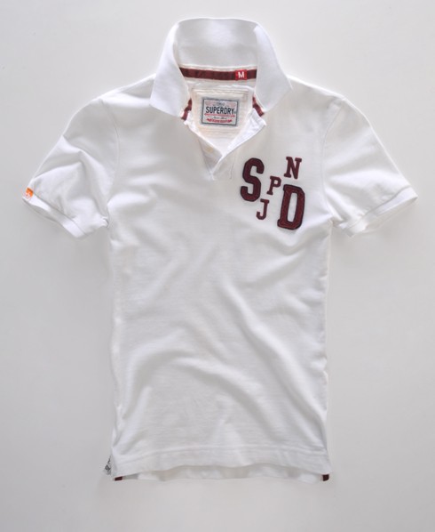 Superdry Divider Applique Polo