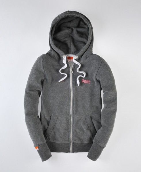 Superdry Sweat à capuche et tirette Orange Label