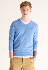 Orange Label trui met V-hals