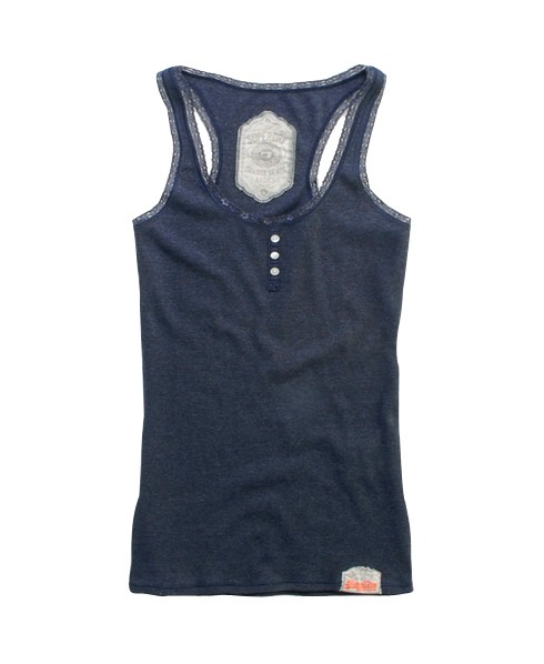 Superdry Lace Button Vest