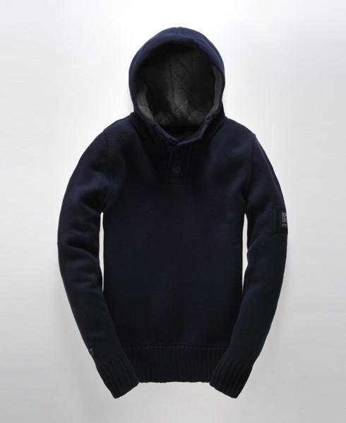 Superdry Seadog Hood Henley Top