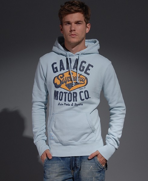 Superdry Tin Tab Garageland Hood
