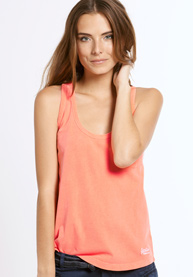Embroidered Pocket tanktopje