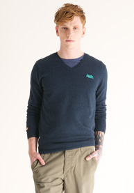 Orange Label Vee Neck