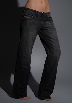 Zipper Loose denims