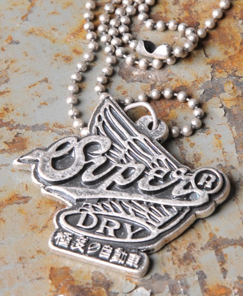 Superdry 75 Wings necklace